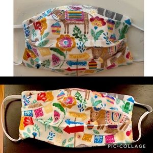 Latin themed face mask